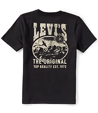 Levi's® Big Boys Short Sleeve Valley View Graphic T-Shirt