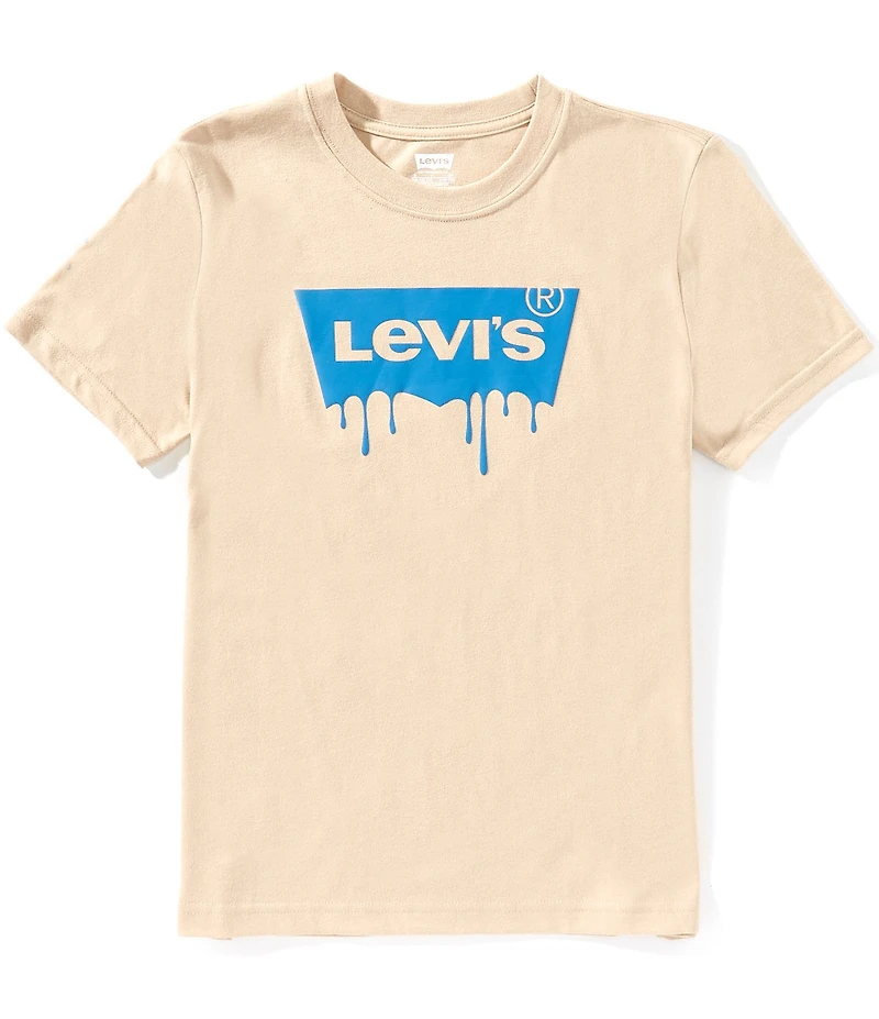Levi's® Big Boys Short-Sleeve Dibbed In Batwing T-Shirt