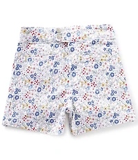 Levi's® Big Girls Floral-Printed High-Rise Loose-Fit Twill Shorts