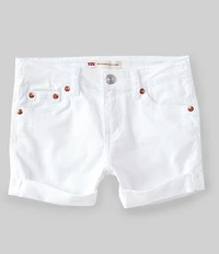 Levi's® Big Girls Girlfriend Shorty Denim Shorts