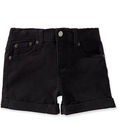 Levi's® Big Girls Girlfriend Shorty Denim Shorts