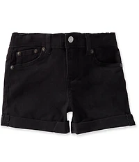 Levi's® Big Girls Girlfriend Shorty Denim Shorts