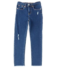 Levi's® Big Girls Hi-Rise Straight-Leg Jeans