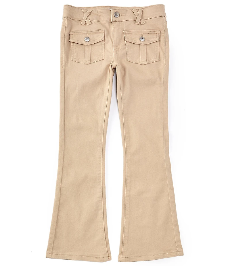 Levi's® Big Girls 7-16 Regular-Rise Flared-Leg Twill Cargo Pants