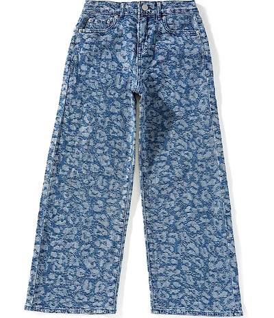 Levi's® Big Girls High Rise Leopard Jacquard Jeans