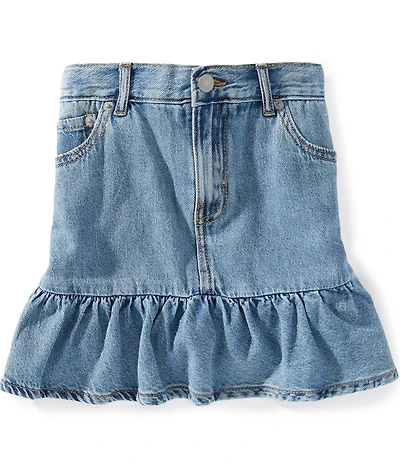 Levi's® Big Girls Mid Rise Flounce Denim Skort
