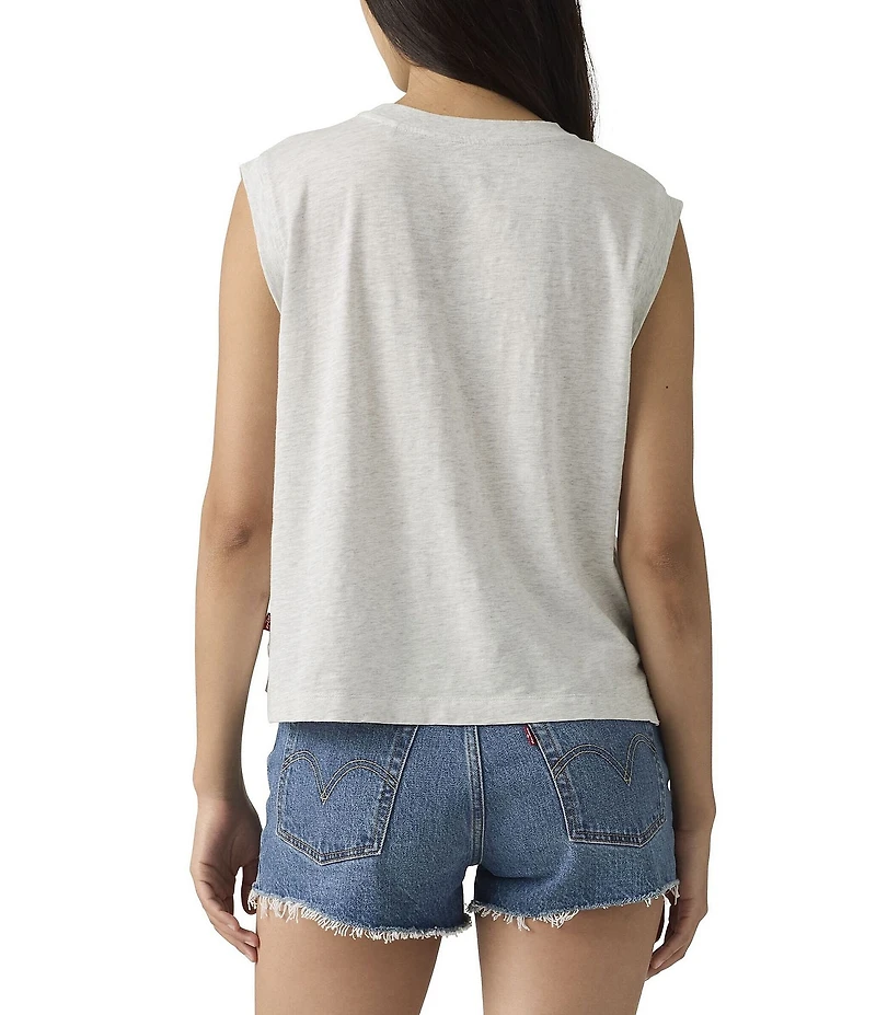 Levi's® Boots Graphic Sleeveless Boxy Tank Top