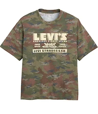 Levi's® Camouflage Printed Short Sleeve Boxy T-Shirt