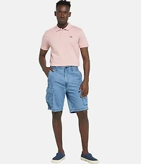Levi's® Carrier Regular Fit 9.5#double; Inseam Denim Cargo Shorts