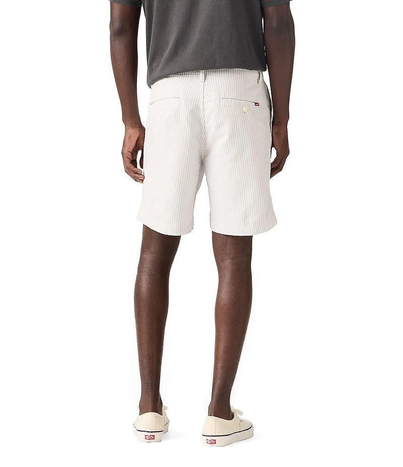 Levi's® Chino Stripe 8#double; Inseam Shorts