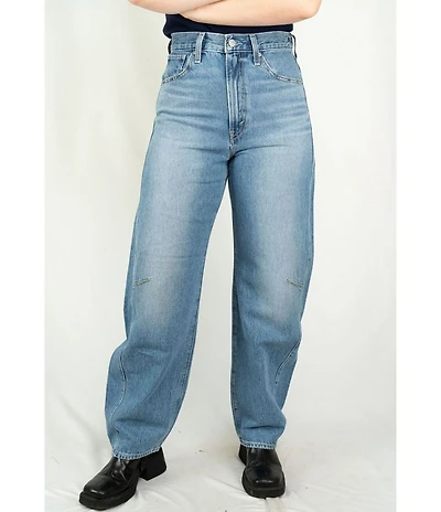 Levi's® Cinched High Rise Barrel Leg Jeans
