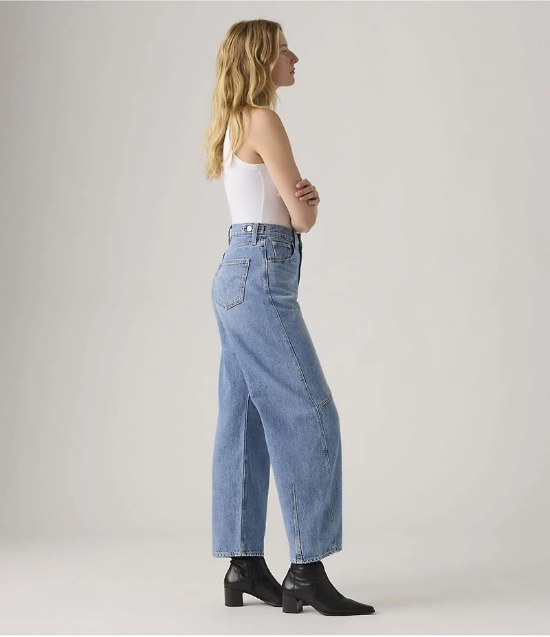 Levi's® Cinched High Rise Barrel Leg Jeans