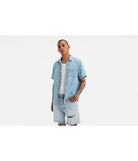 Levi's® Classic Fit Short Sleeve Chambray Woven Shirt
