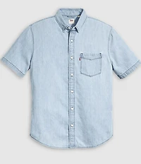 Levi's® Classic Fit Short Sleeve Chambray Woven Shirt