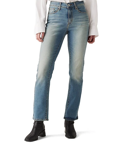 Levi's® Classic Straight Leg Mid Rise Stretch Denim Jeans
