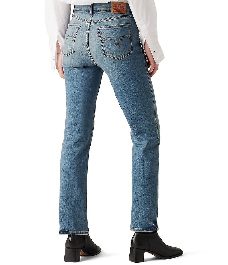 Levi's® Classic Straight Leg Mid Rise Stretch Denim Jeans