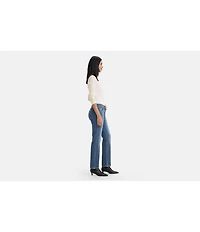 Levi's® Classic Straight Leg Mid Rise Stretch Denim Jeans