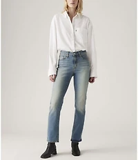 Levi's® Classic Straight Leg Mid Rise Stretch Denim Jeans