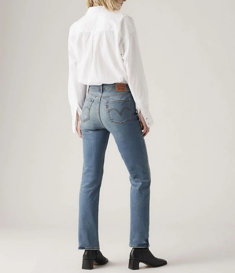 Levi's® Classic Straight Leg Mid Rise Stretch Denim Jeans