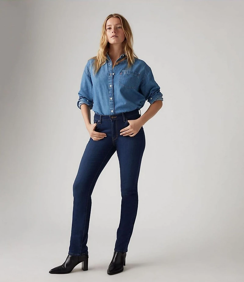 Levi's® Classic Straight Leg Full Length Stretch Denim Jeans