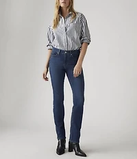 Levi's® Classic Straight Leg Mid Rise Stretch Denim Jeans