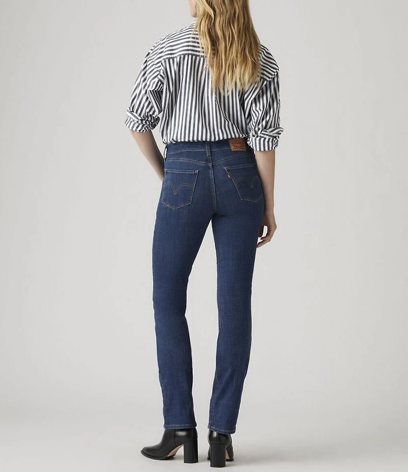 Levi's® Classic Straight Leg Mid Rise Stretch Denim Jeans
