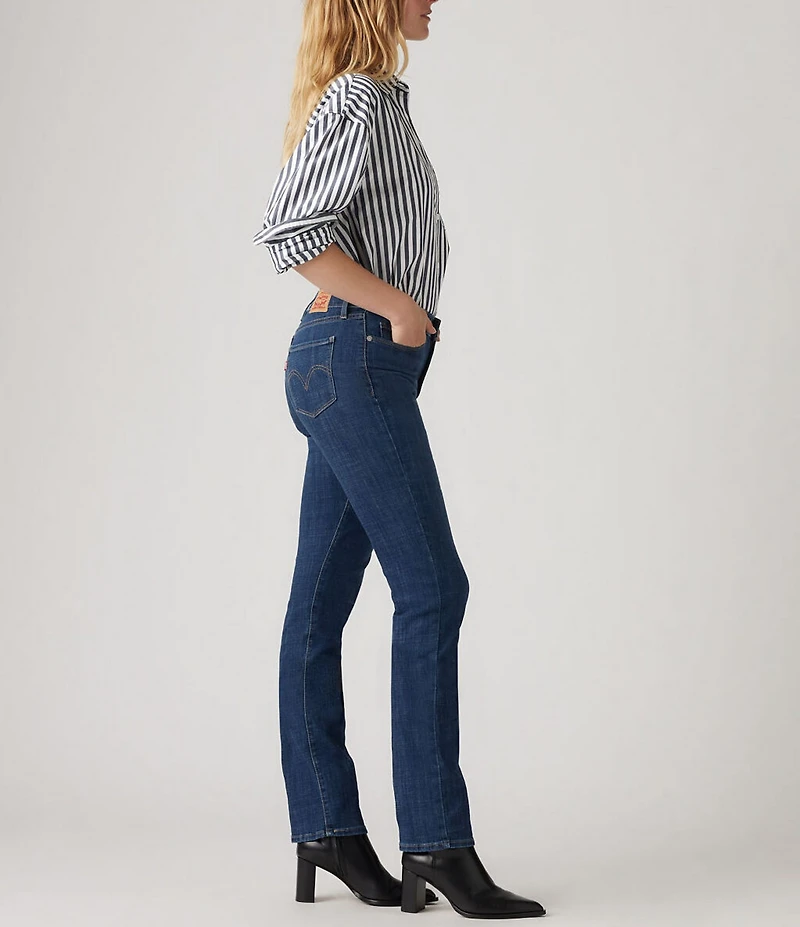 Levi's® Classic Straight Leg Mid Rise Stretch Denim Jeans