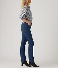 Levi's® Classic Straight Leg Mid Rise Stretch Denim Jeans