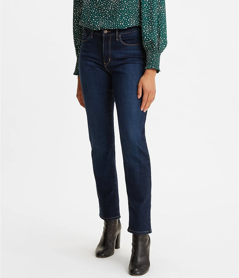 Levi's® Classic Straight Leg Mid Rise Stretch Denim Jeans