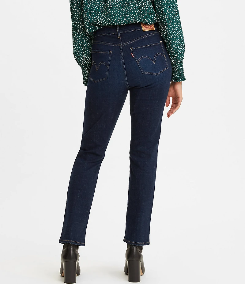 Levi's® Classic Straight Leg Mid Rise Stretch Denim Jeans