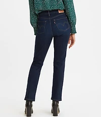 Levi's® Classic Straight Leg Mid Rise Stretch Denim Jeans