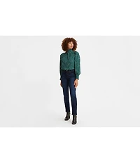 Levi's® Classic Straight Leg Mid Rise Stretch Denim Jeans
