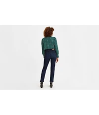 Levi's® Classic Straight Leg Mid Rise Stretch Denim Jeans
