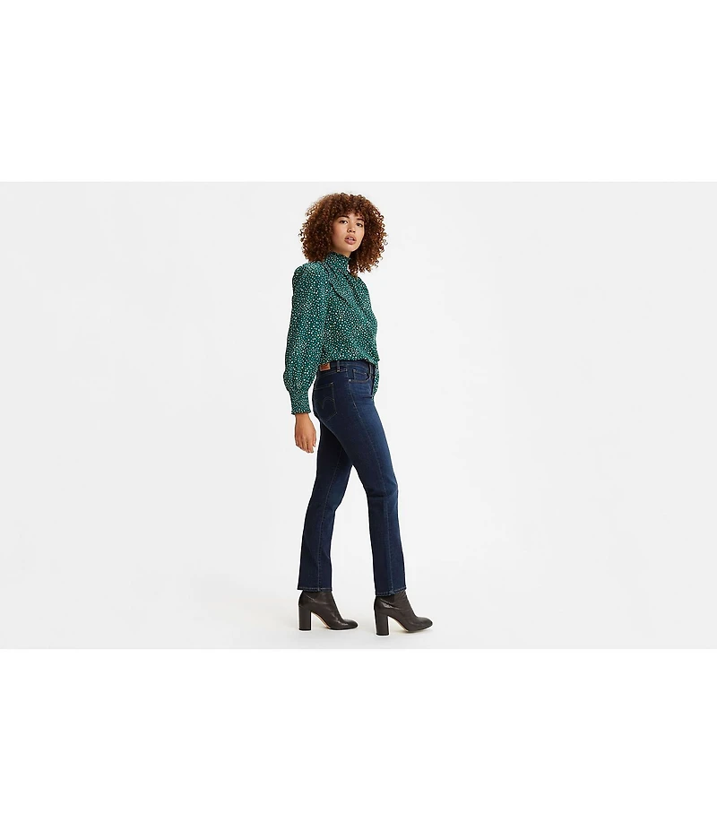 Levi's® Classic Straight Leg Mid Rise Stretch Denim Jeans