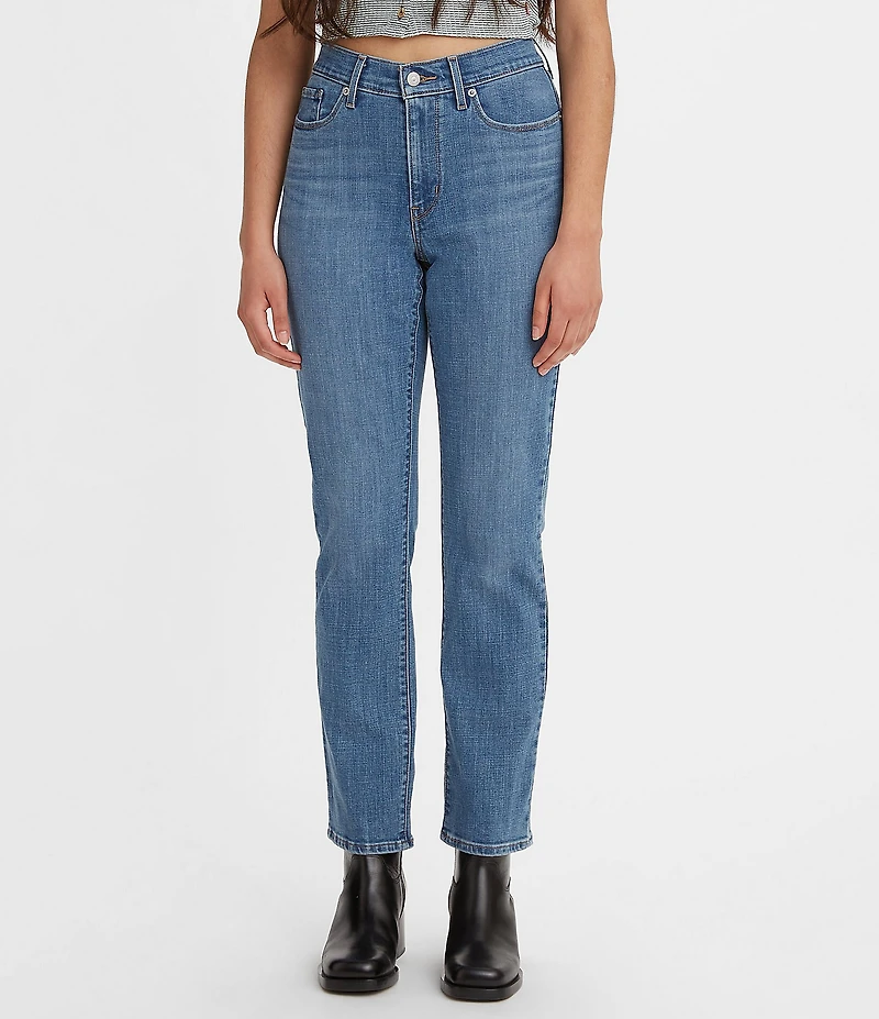 Levi's® Classic Straight Leg Mid Rise Stretch Denim Jeans