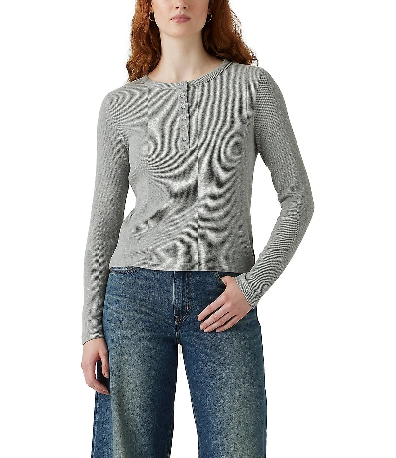 Levi's® Dana Henley Long Sleeve T-Shirt
