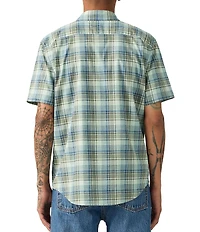 Levi's® Derek Plaid Short Sleeve Woven Shirt