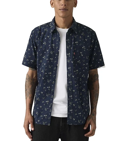 Levi's® Ditsy Floral Short Sleeve Woven Shirt