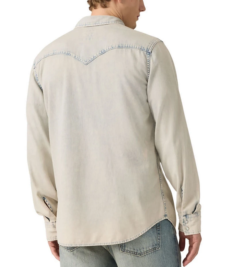 Levi's® Early Western Long Sleeve Denim Shirt