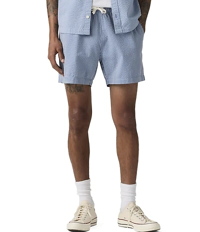 Levi's® Easy Striped 6#double; Inseam Woven Shorts