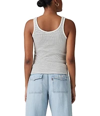 Levi's® Essential Striped Rib-Knit Tank Top