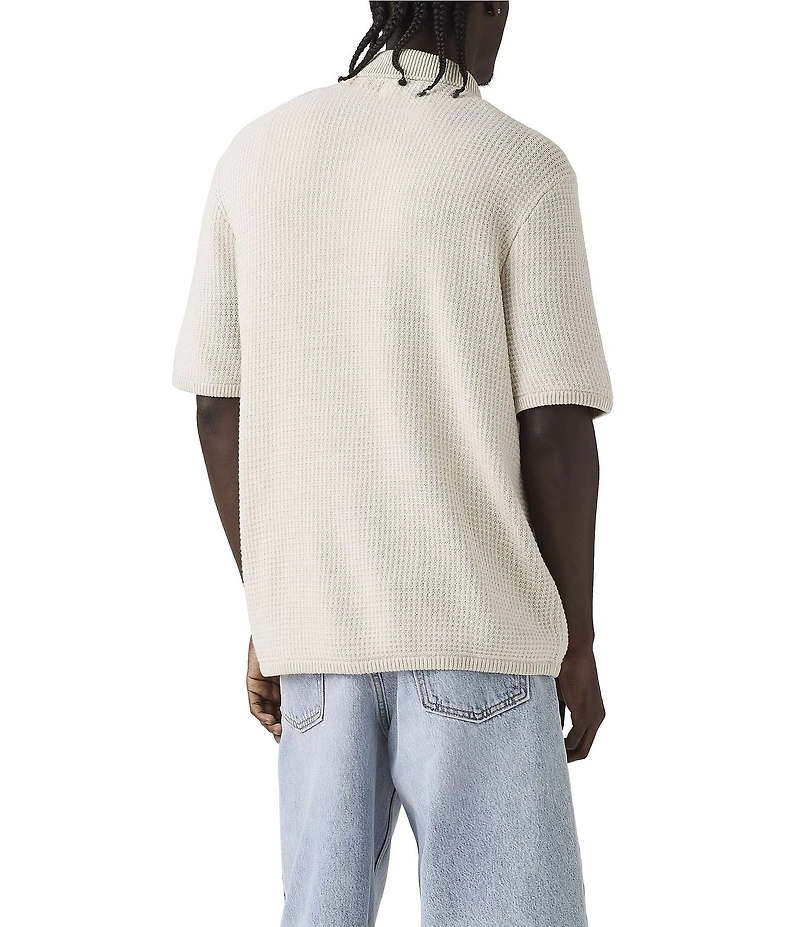 Levi's Flynt Striped Short Sleeve Camp Shirt