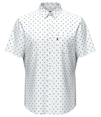 Levi's® Geometric Printed Short Sleeve Woven Shirt