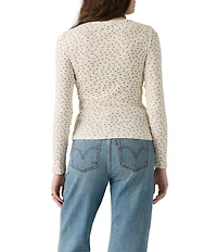 Levi's® Hayes Long Sleeve Ditsy Floral T-Shirt