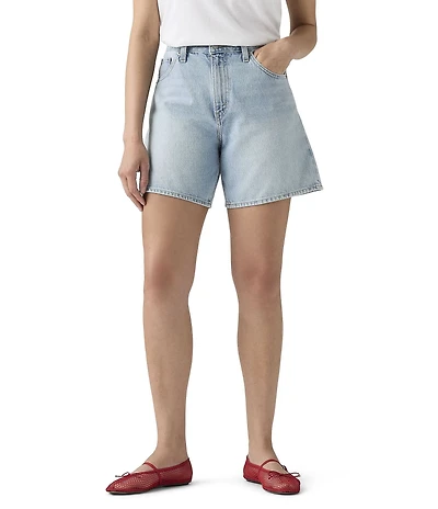 Levi's® High Rise Baggy Denim Shorts