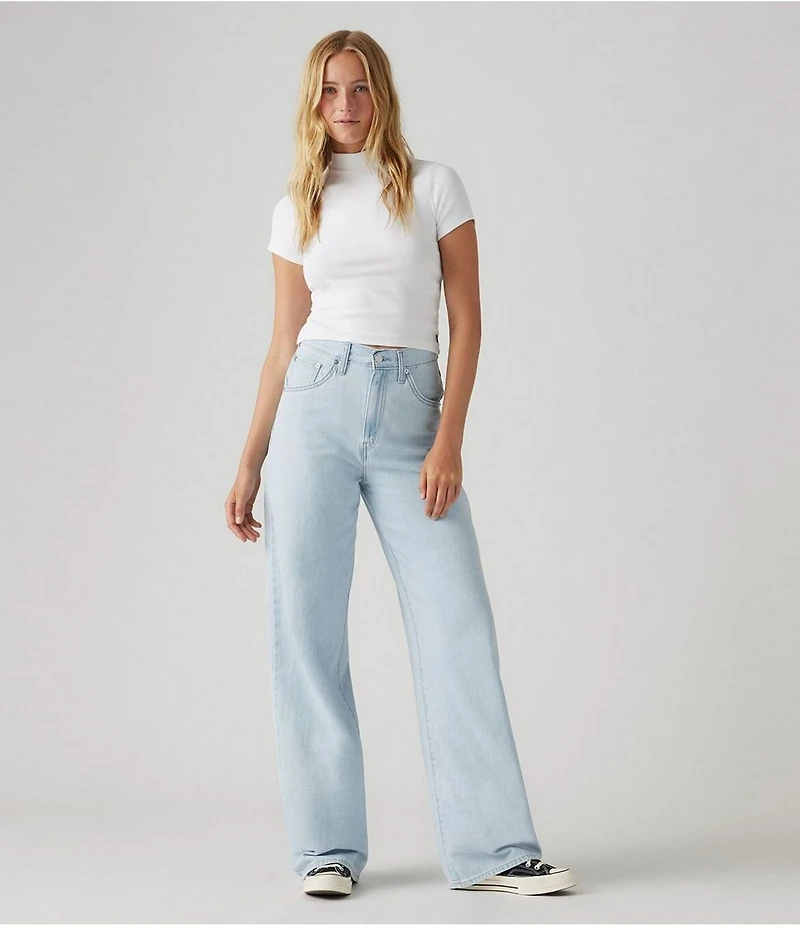 Levi's® High Rise Cinch Baggy Denim Jeans