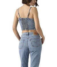 Levi's® Jadine Cropped Denim Tank Top