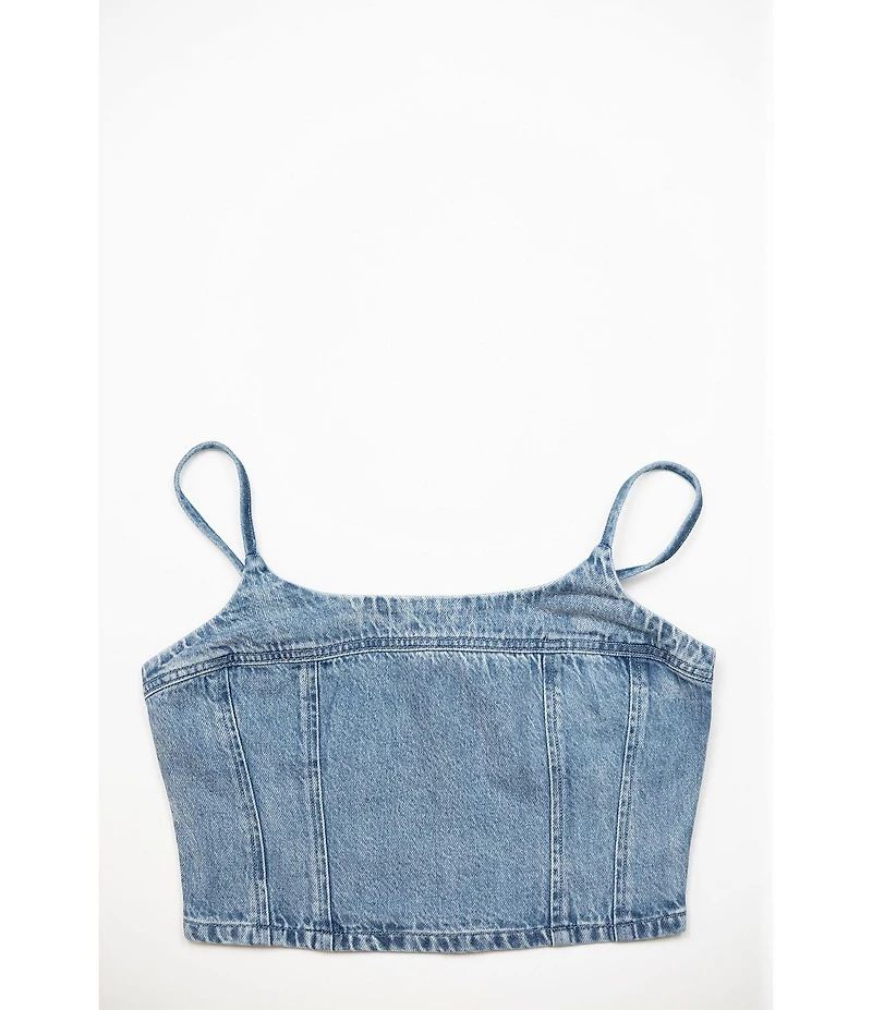Levi's® Jadine Cropped Denim Tank Top