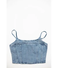 Levi's® Jadine Cropped Denim Tank Top