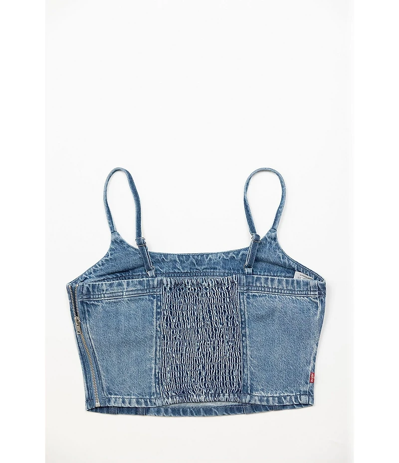Levi's® Jadine Cropped Denim Tank Top